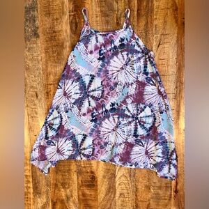 Miken Swim Tie Dye Swim Coverup Size Medium Girls NWOT